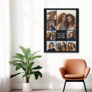 Lienzo Crea un collage de fotos personalizado con 8 fotos