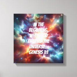 Lienzo Creación divina