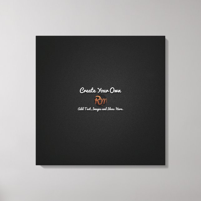 Lienzo Crear el propio (Anverso)