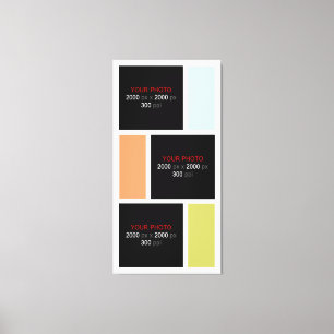 Lienzo Crear su propio Collage de fotos Personalizado 002