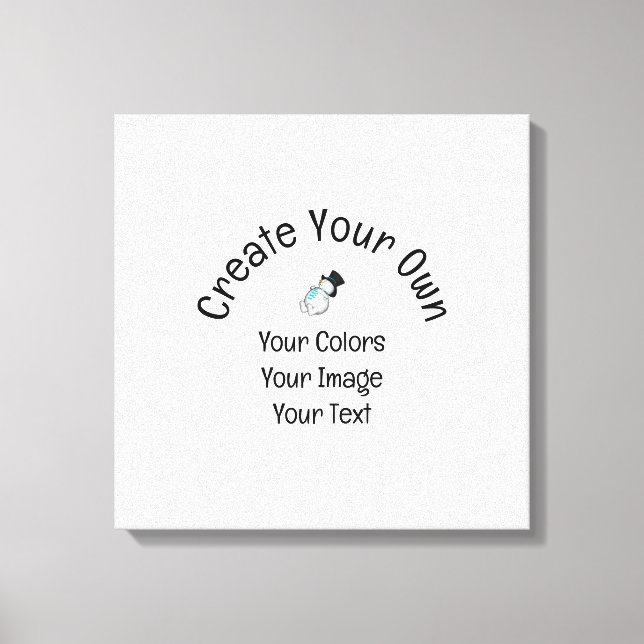 Lienzo Crear su propio Personalizado (Anverso)