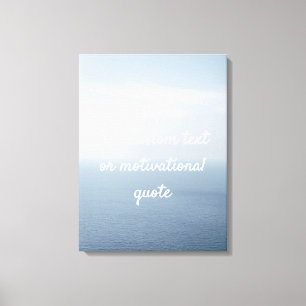 Lienzo Crear su propio presupuesto Personalizado - Océan