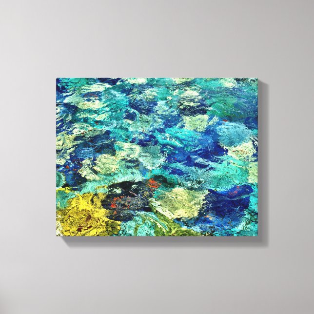 Lienzo Crear su propio resumen Art 14 x 11 (Anverso)