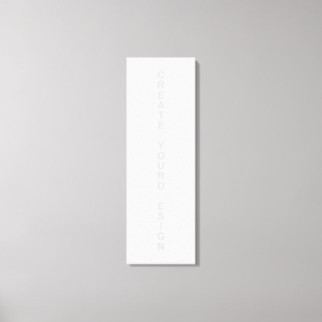 Lienzo Create Your Own Design  (Anverso)