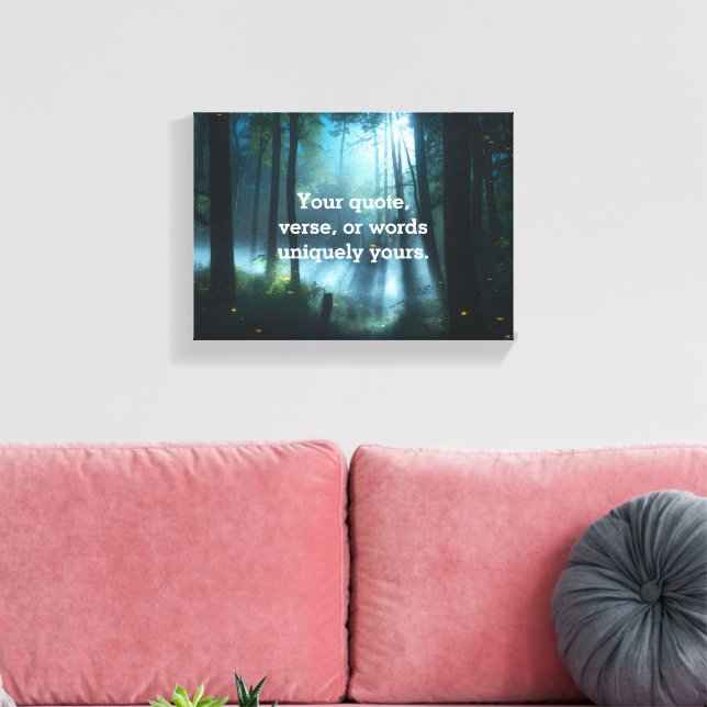 Lienzo Create Your Own Quote  (Insitu (Sala de estar))