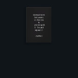 Lienzo Create Your Own Quote Stretched Canvas Print<br><div class="desc">Design your own inspirational wall art with this customizable stretched canvas print. Add your favorite motivational quote, personal mantra, or thoughtful message to create decor that speaks to you. Perfect for bedrooms, offices, dorm rooms, or as a meaningful gift for someone special. ✔️ Custom quote option ✔️ High-quality stretched canvas...</div>