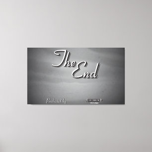 Lienzo Crédito de película de vintage