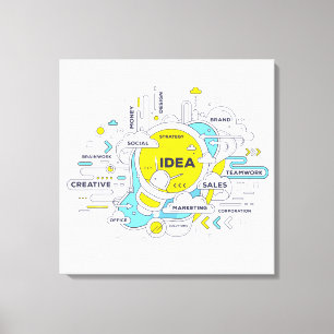 Lienzo Credo del Emprendedor