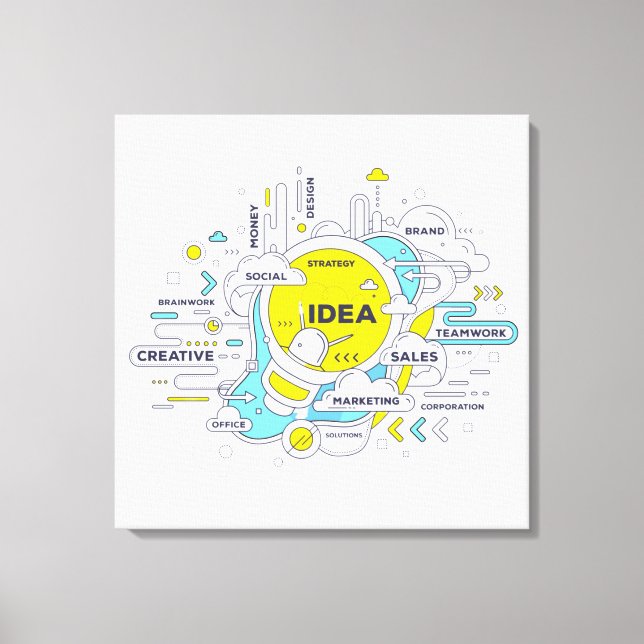 Lienzo Credo del Emprendedor (Anverso)