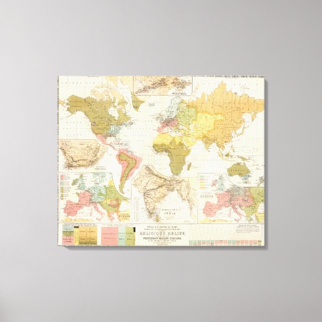 Lienzo Creencia religiosa (Anverso)