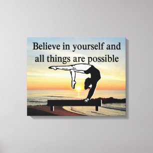 LIENZO CREER EN SUEÑOS GIMNASIOS
