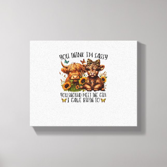 Lienzo ¿Crees que estoy harto de que te encuentres con el (Anverso)