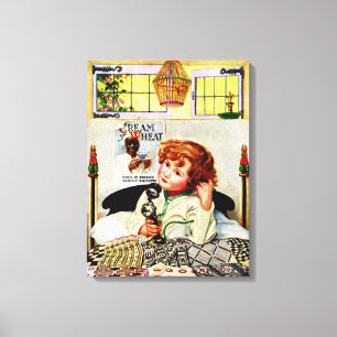 LIENZO CREMA DE VENTAJA DE LAS CANVAS DE PUBLICIDAD DE TR