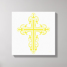 Lienzo Crema Fancy Cross Design No. 10