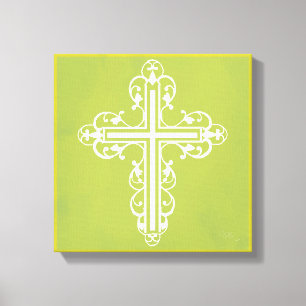 Lienzo Crema Fancy Cross Design No. 12