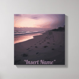 Lienzo Crepúsculo marino