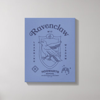 Lienzo Crest de Sabiduría y Ingenio de RAVENCLAW™