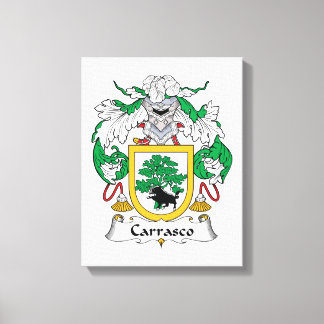 Lienzo Crest familiar Carrasco