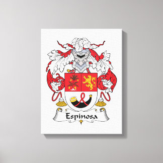 Lienzo Crest familiar Espinosa