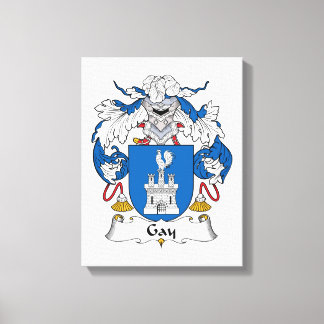 Lienzo Crest familiar gay