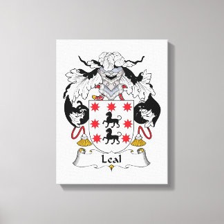 Lienzo Crest familiar leal