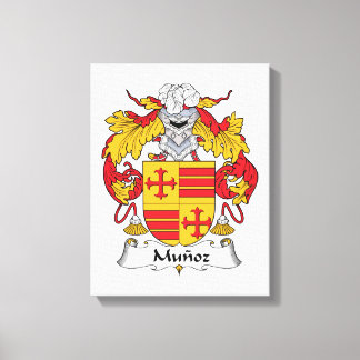 Lienzo Crest familiar Munoz