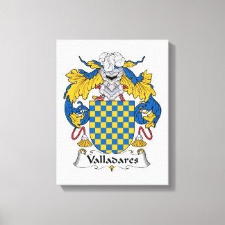 Lienzo Crest familiar Valladares