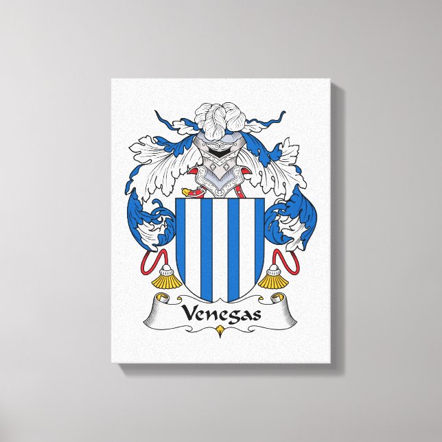 Lienzo Crest familiar Venegas (Anverso)