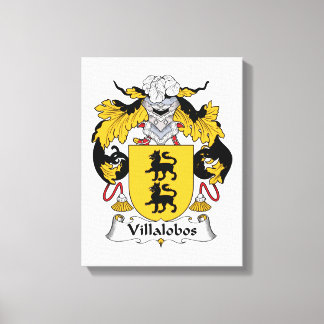 Lienzo Crest familiar Villalobos