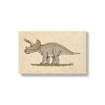 Cretácico Dinosaurio Triceratops