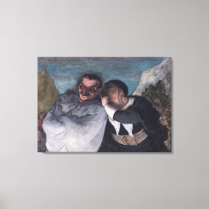 Lienzo Crispin y Scapin