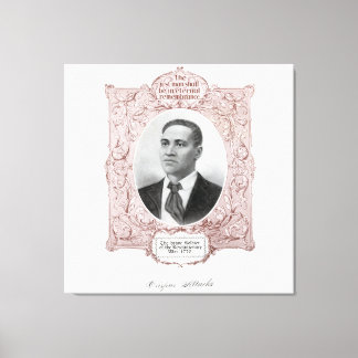 Lienzo Crispus Attucks: Mártir de la Revolución Americana