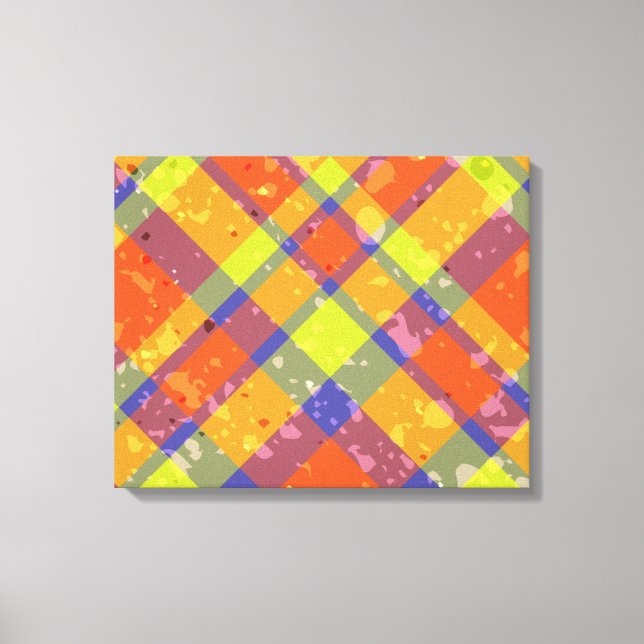 Lienzo Criss Cross (Anverso)