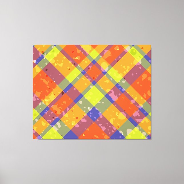 Lienzo Criss Cross (Anverso)