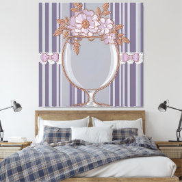 Lienzo Cristal de lavanda vintage
