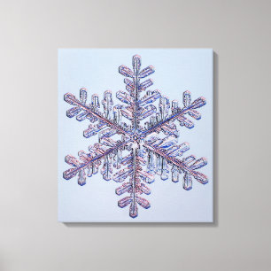 Lienzo Cristal de Snowflake