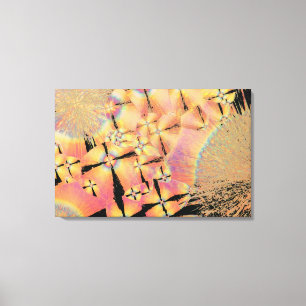 Lienzo Cristales 2 del colesterol