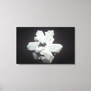 Lienzo Cristales del Cerussite (PbC03, carbonato de