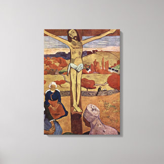 Lienzo Cristo Amarillo de Paul Gauguin, Bella Artes Vinta