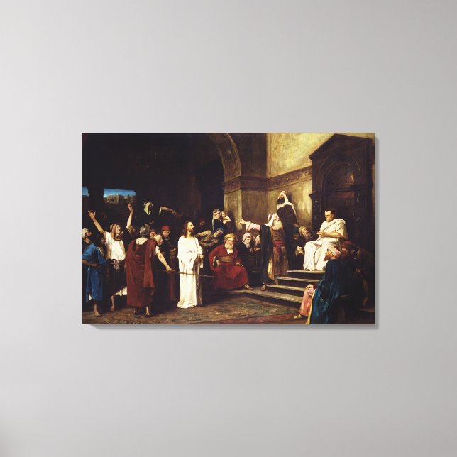 Lienzo Cristo antes del Pilato (Anverso)