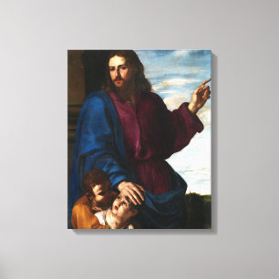Lienzo Cristo bendiciendo a los niños - Artemisa Gentiles