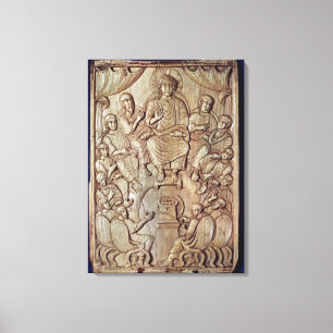 Lienzo Cristo con los doce apóstoles