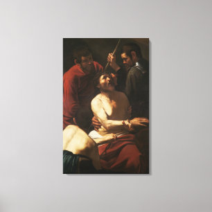 Lienzo Cristo coronó por las espinas, c.1602