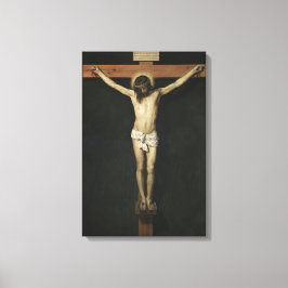 Lienzo Cristo crucificado en la cruz (fe) (Velázquez)