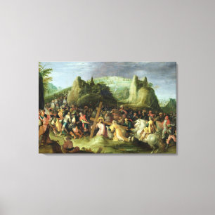 Lienzo Cristo en el camino al Calvary