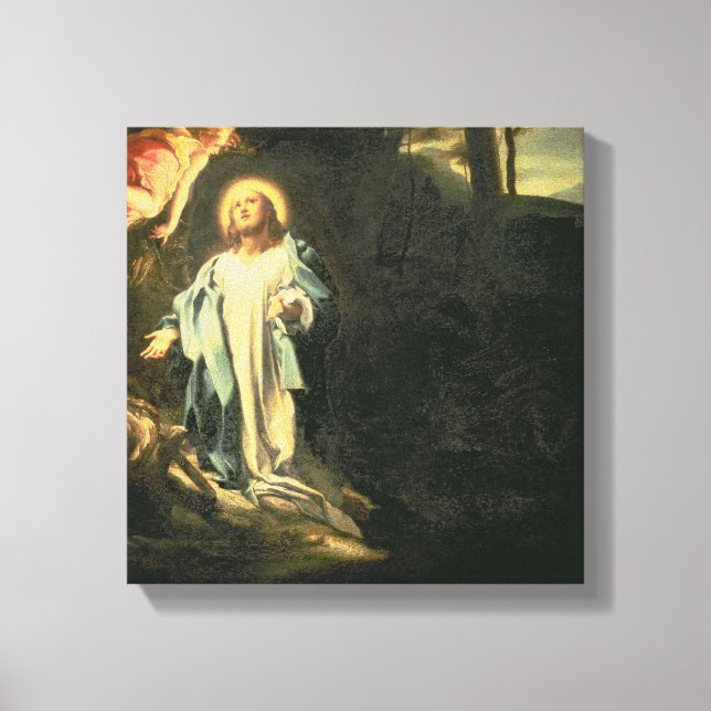 Lienzo Cristo en el Jardín de Getsemaní 3 (Anverso)