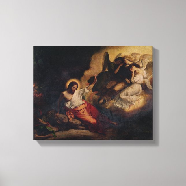 Lienzo Cristo en el Jardín de las Olivas, 1827 (Anverso)