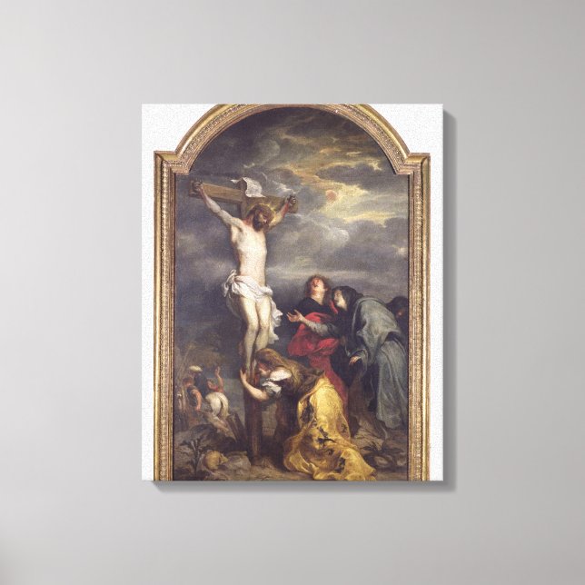 Lienzo Cristo en la cruz, c.1628-30 (Anverso)