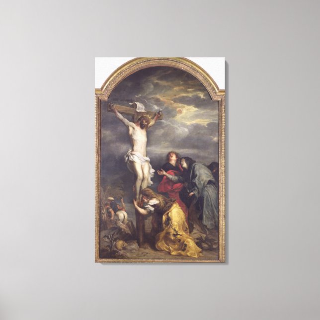 Lienzo Cristo en la cruz, c.1628-30 (Anverso)