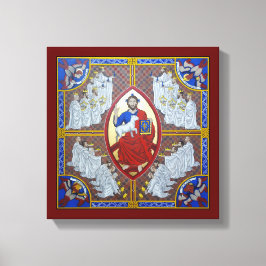 Lienzo Cristo en Majestad y los 24 ancianos